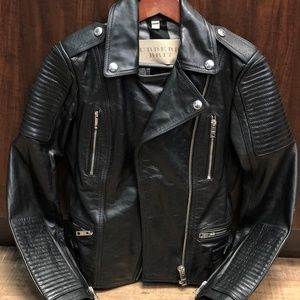 burberry womens leather jacket